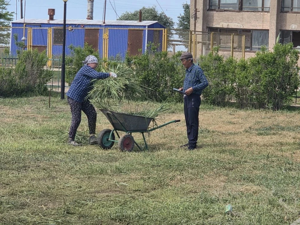 В селе Калинино состоялся масштабный субботник, направленный на благоустройство парка  🌿В ходе мероп