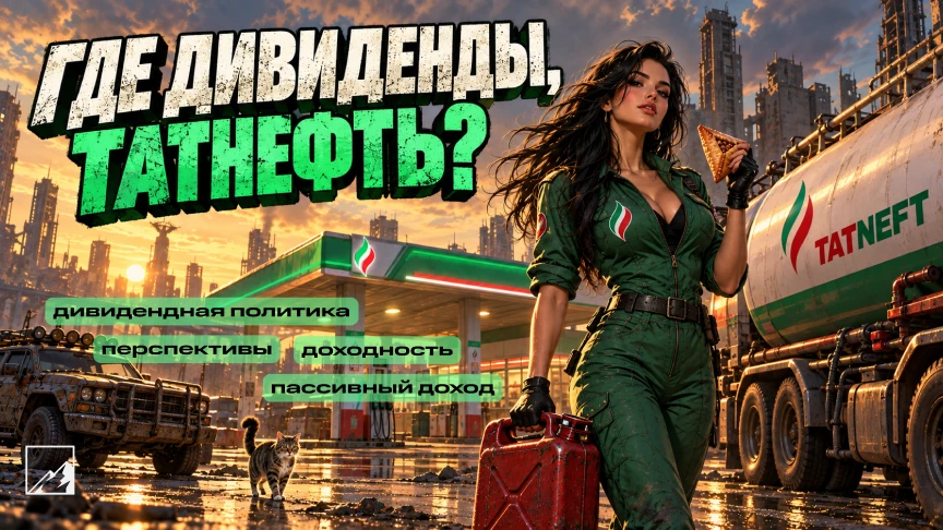 🛢️ Где дивиденды, Татнефть? Стоит ли покупать акции Татнефти под пассивный доход? Диви...