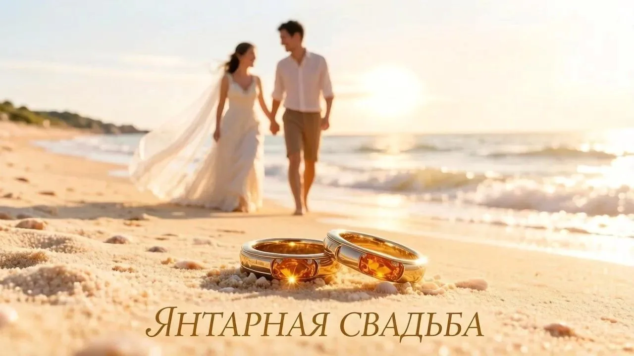 «ДА!» звучит громче на Янтарной свадьбе! ❤️

Из солнечного света и времени рождается янтарь, из любв