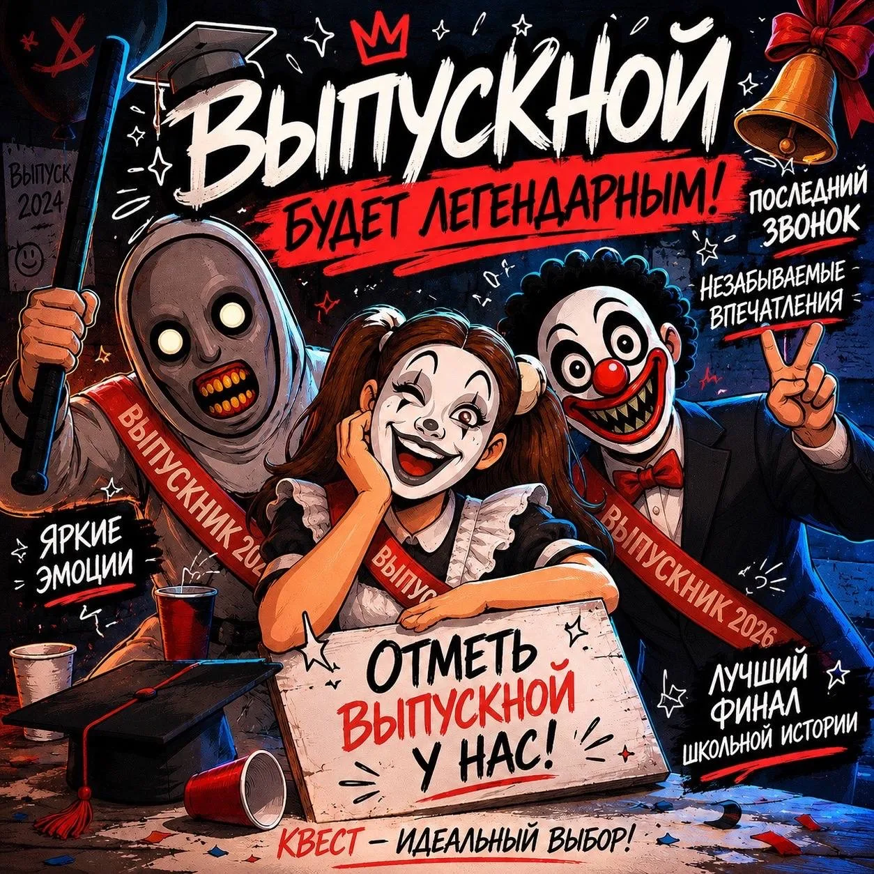 🔔 Последний звонок — событие, которое бывает один раз. И проводить его в обычном форма...