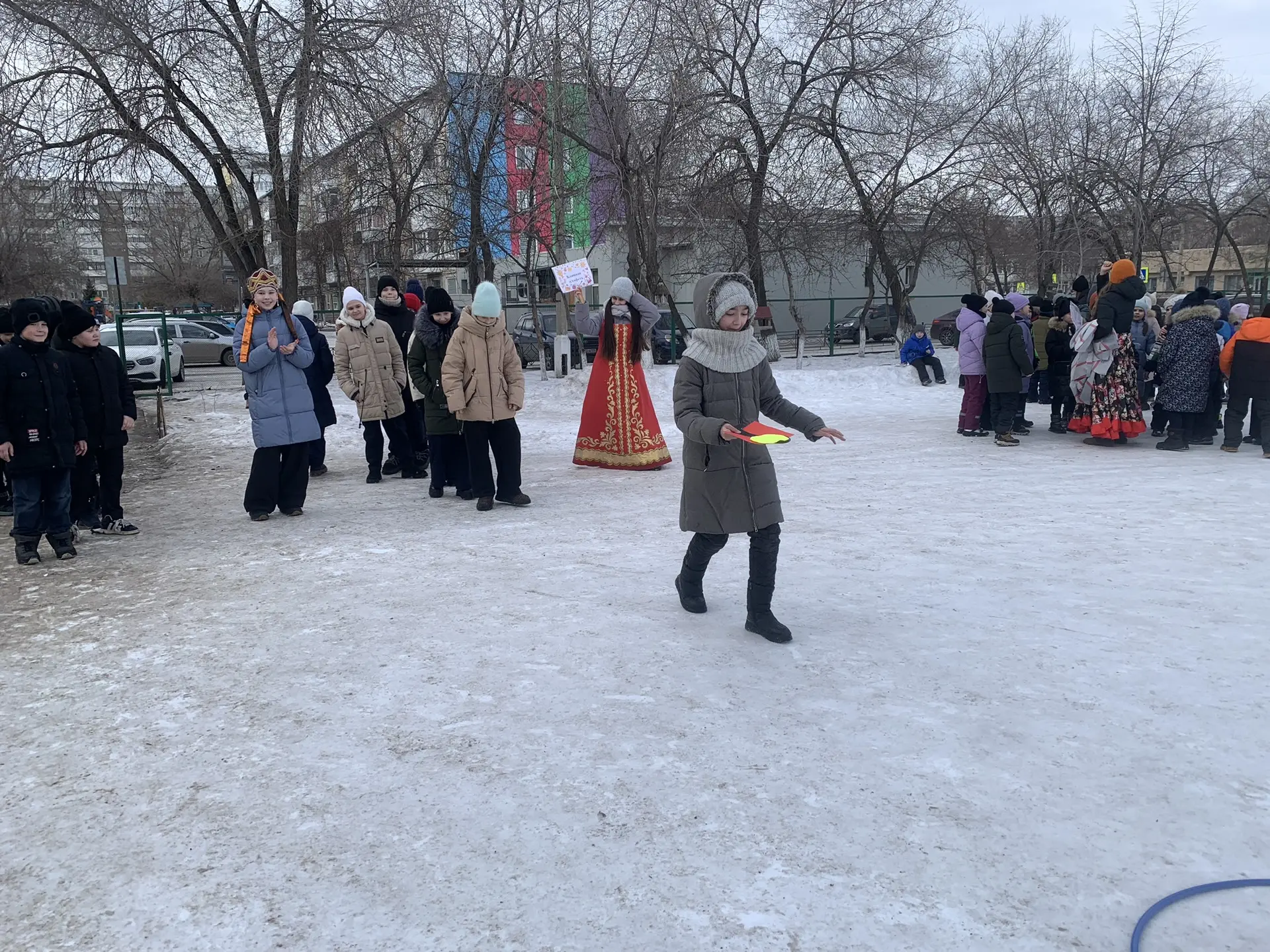 Уличные гуляния на Ура ✨  Сегодня лицеисты провожали зиму и встречали весну на уличных гуляниях в ра