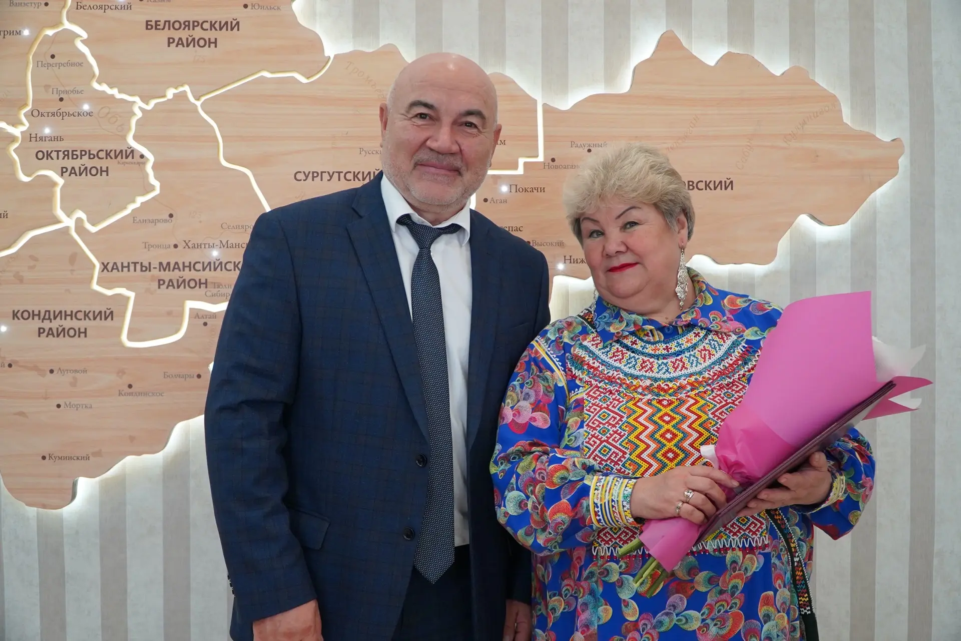 Поздравил с днём рождения замечательную женщину Маргариту Филипповну Заяц, председателя...