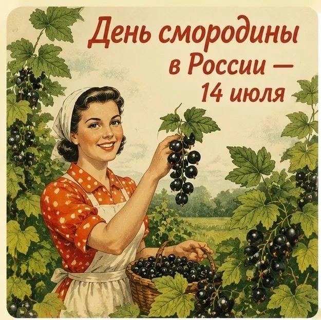 Сегодня 14 июля вкусный праздник — День смородины! 🍇

Этот неофициальный, но такой душевный праздни