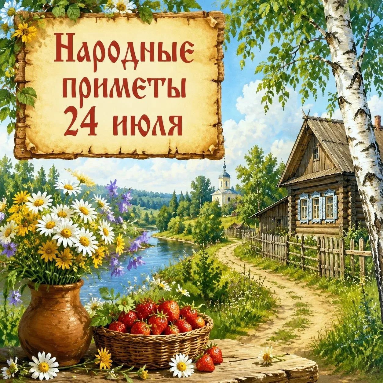 🌿 Народные приметы 24 июля — Ольга Страдница  🌿

24 июля на Руси отмечали день Ольги Страдницы. В 