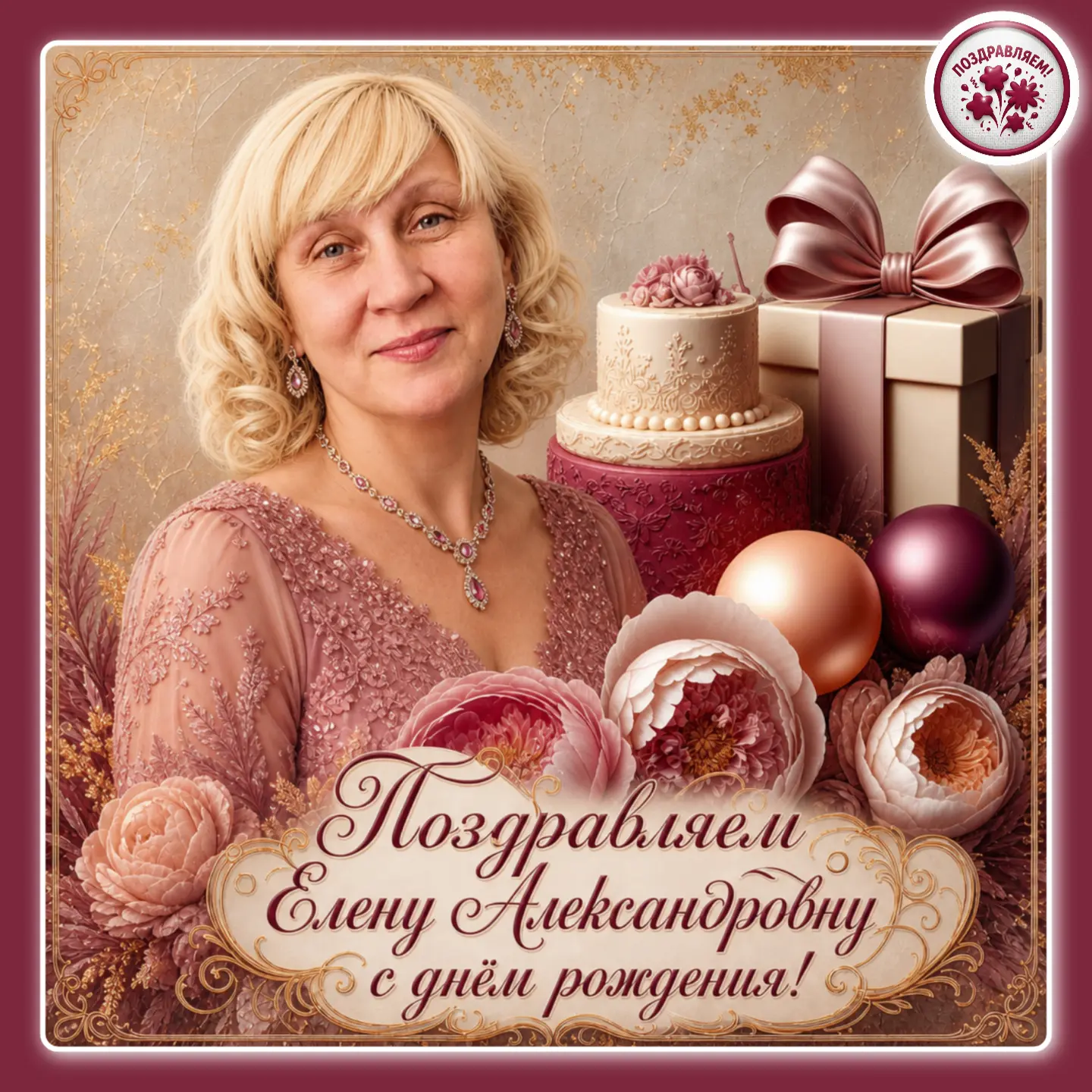 🎉 Сегодня мы поздравляем заведующую отделением дневного пребывания «Мария» Елену Алекс...