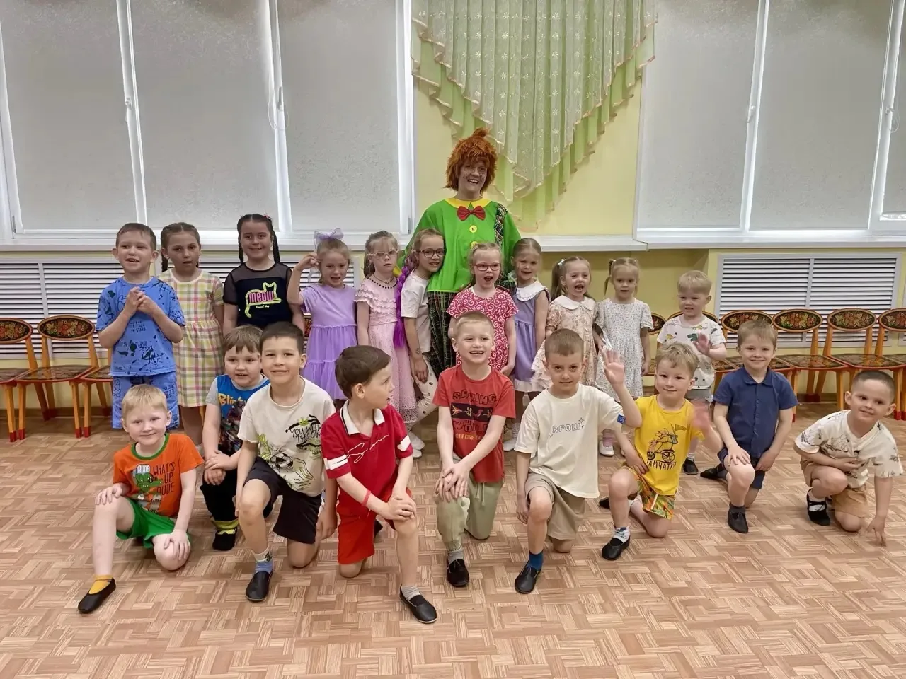 🔶В День защиты детей к нашим воспитанникам прилетел самый настоящий друг с крыши — Кар...