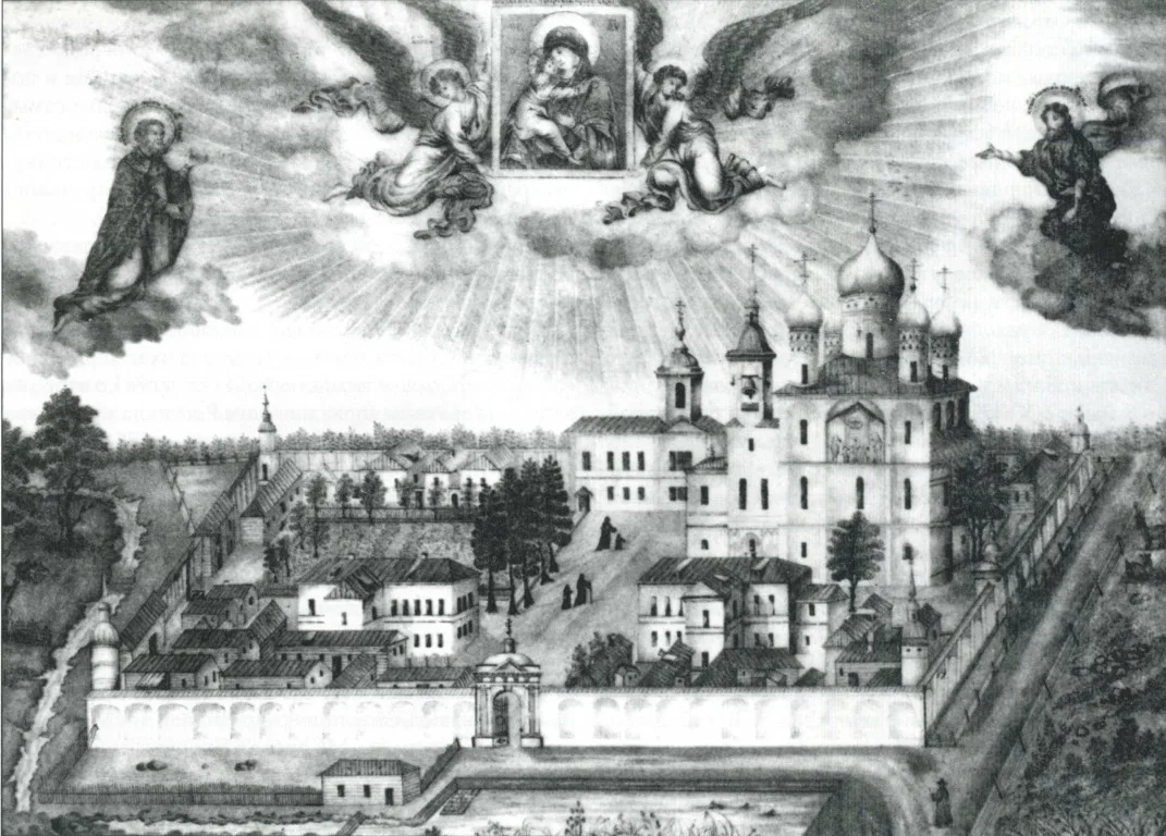 ⛪️Сырков монастырь расположен в деревне Сырково под Великим Новгородом. Его основал в с...