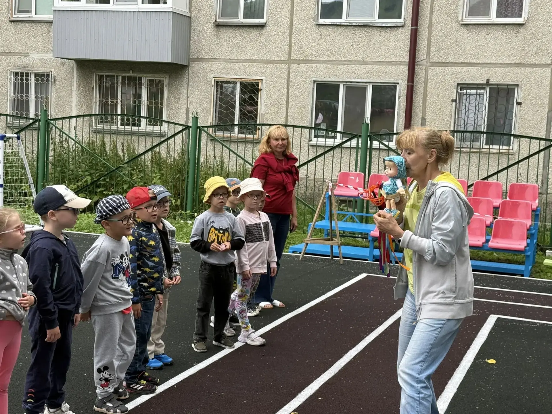 💥👫Сегодня в нашем детском саду прошло веселое спортивное развлечение «Весёлые скакалки». Ребята с 