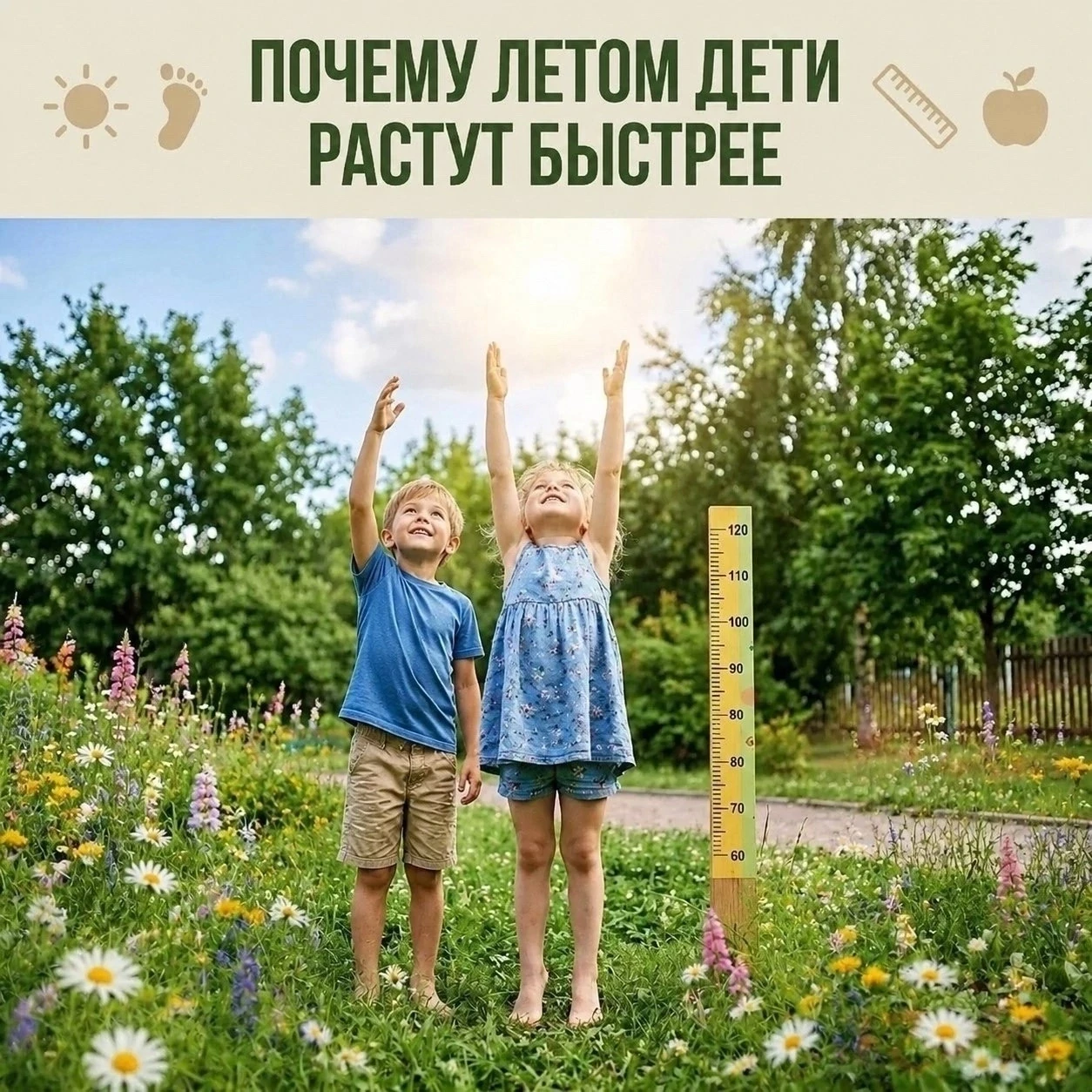 ☀️📊Почему летом дети растут быстрее 📊☀️

Летом дети действительно растут быстрее, и этому есть нес