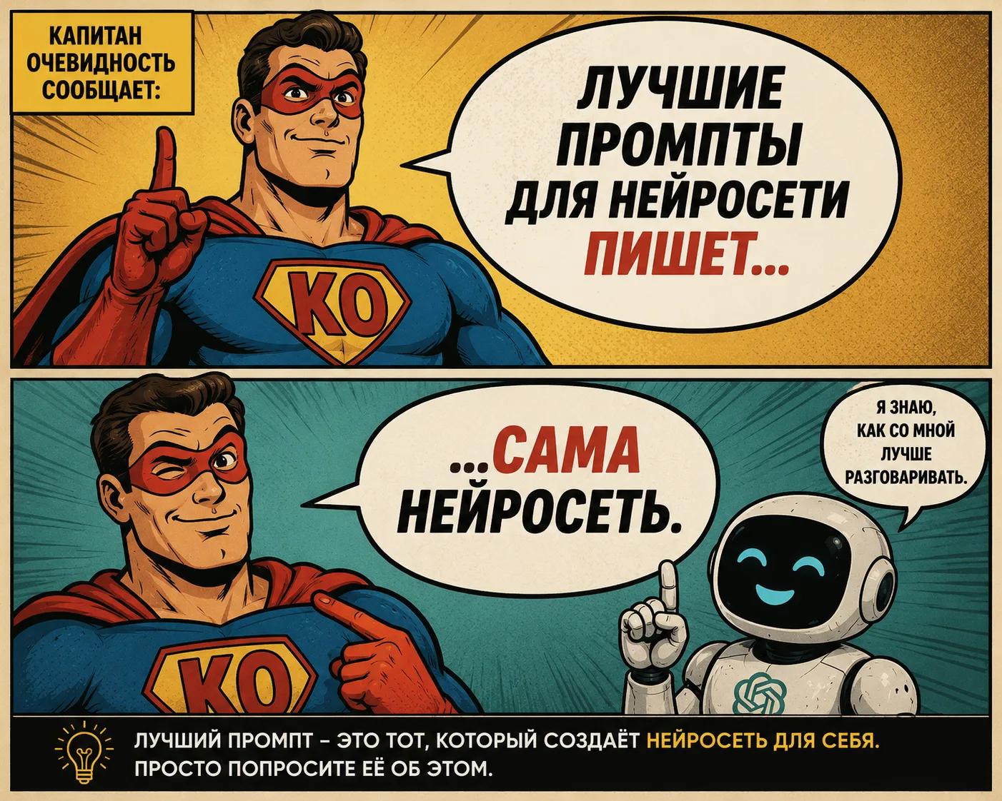 Друзья, пятница, а значит #маркетингшмаркетинг

🤖 Вы всё ещё ищете идеальный промпт?

На всякий слу