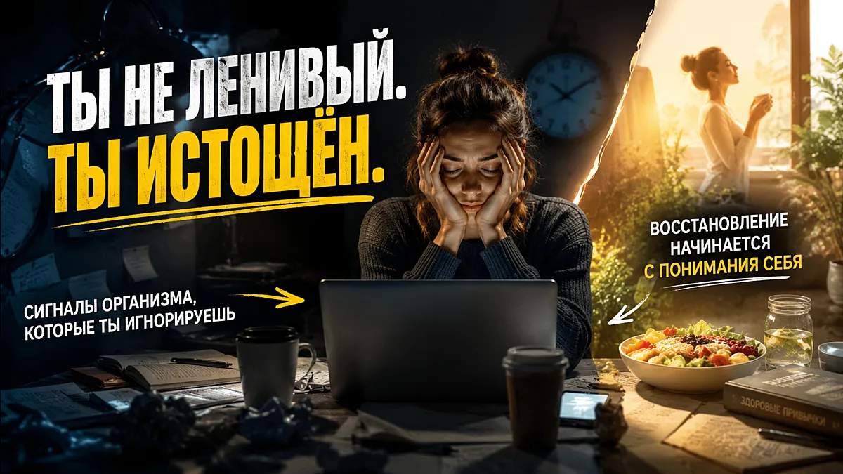Мы живем в эпоху, где хроническая усталость стала восприниматься как “обычная жизнь”⏰😩

Просыпать
