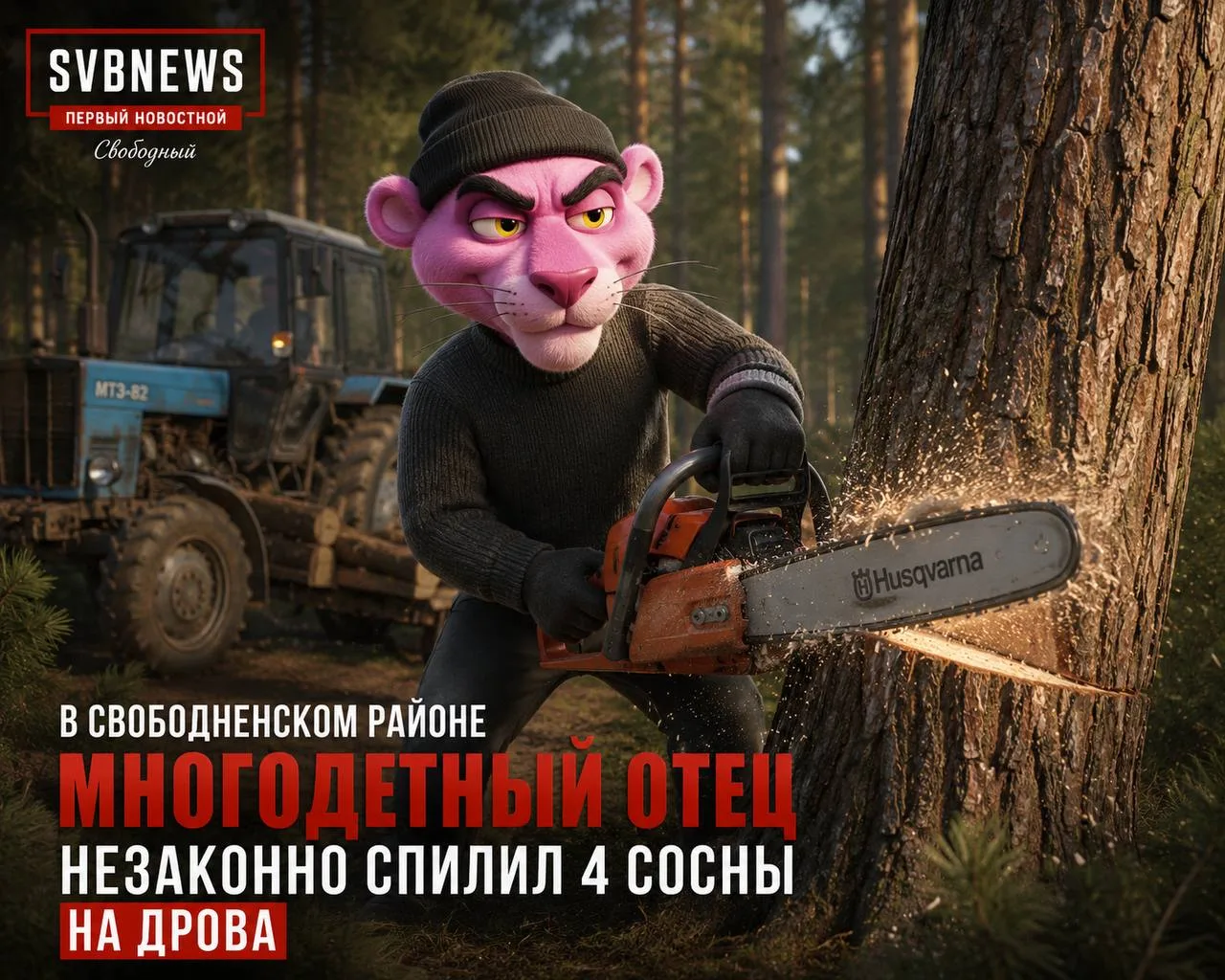 В Свободненском районе многодетный отец лишился трактора и бензопилы за незаконную рубку сосен

Жите