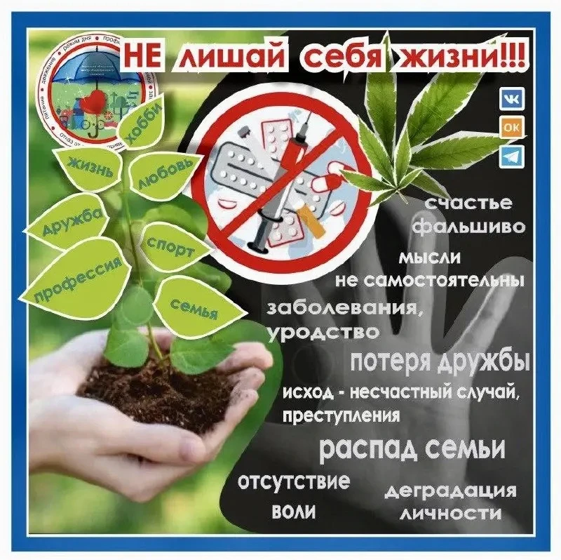 22 – 28 июня - Неделя профилактики употребления наркотических средств
(в честь Международного дня бо