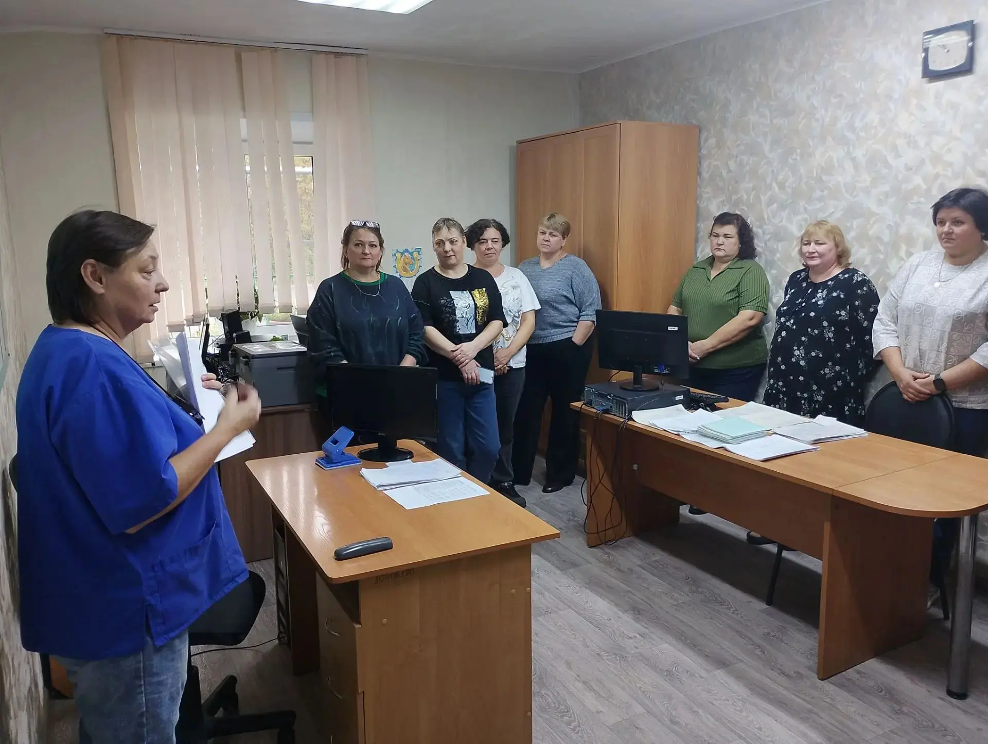 ✔❗30 сентября на базе МБУ «Центр социального обслуживания» сотрудником ГАУЗ «Яйская РБ»...