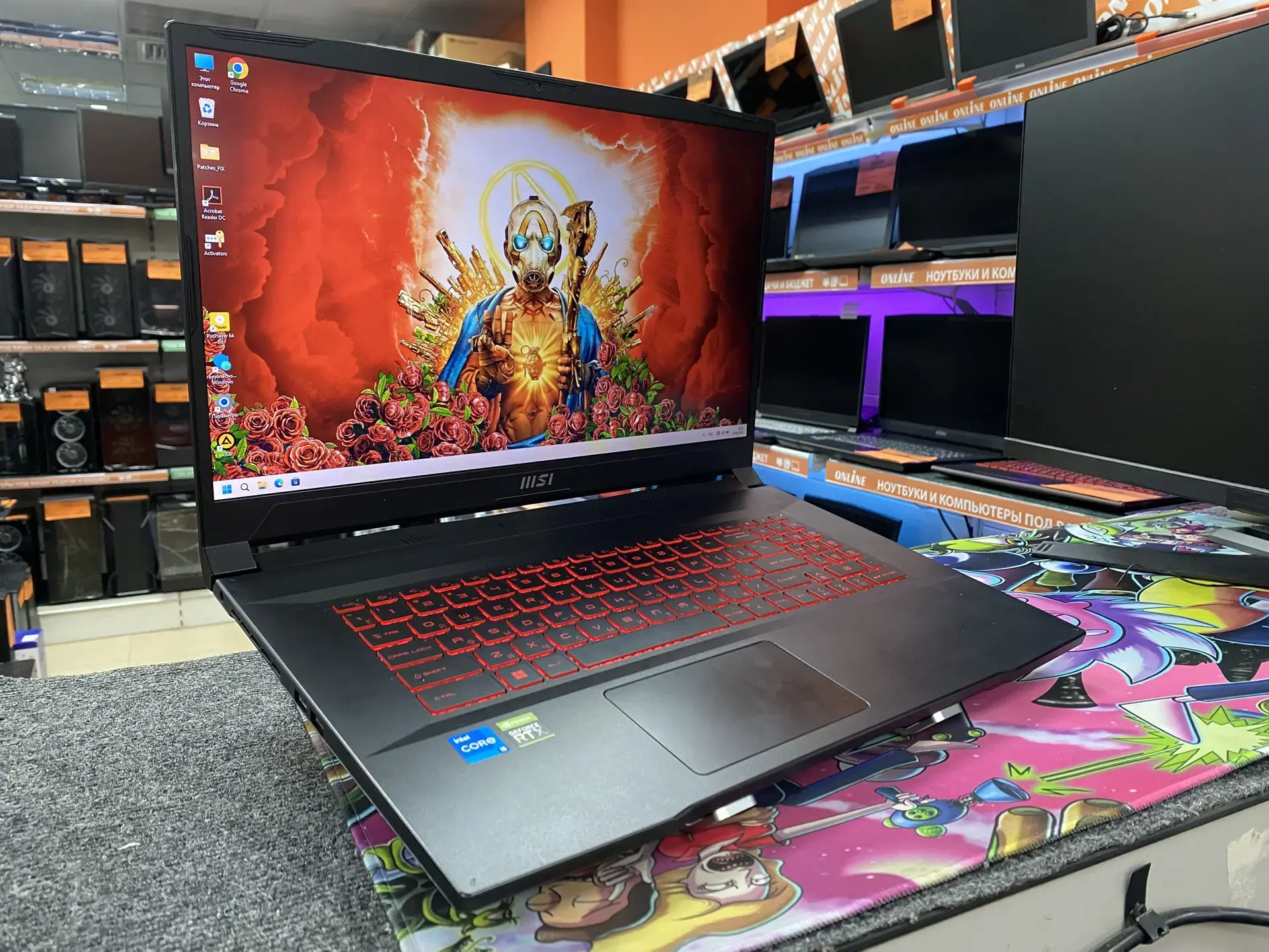 🖥 Игровой MSI i5-11400H, 16Гб, SSD512, RTX3050! Гарантия! Обмен