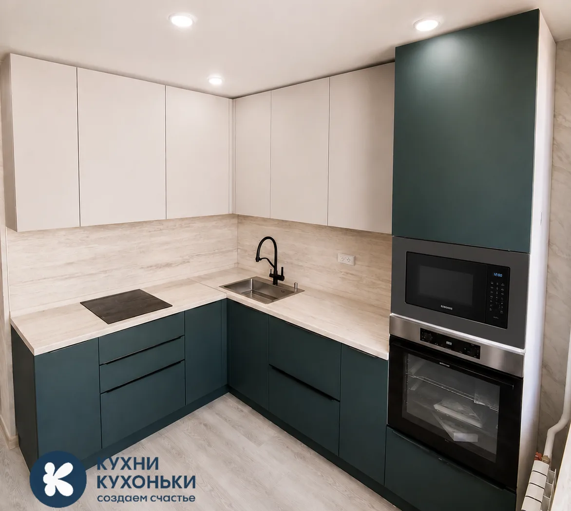 ✨ Ещё одна кухня от «Кухни Кухоньки» обрела свой дом в г. Краснокаменск!
