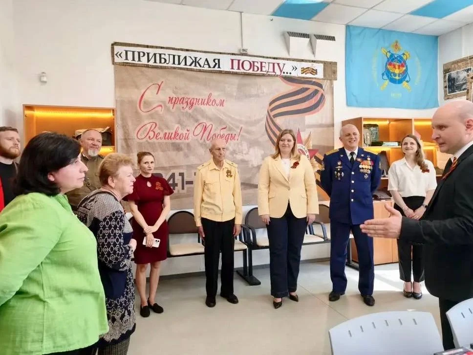 🪖В нашей школе открылся Зал Боевой Славы!  В преддверии священного праздника — Дня Победы, в стенах 