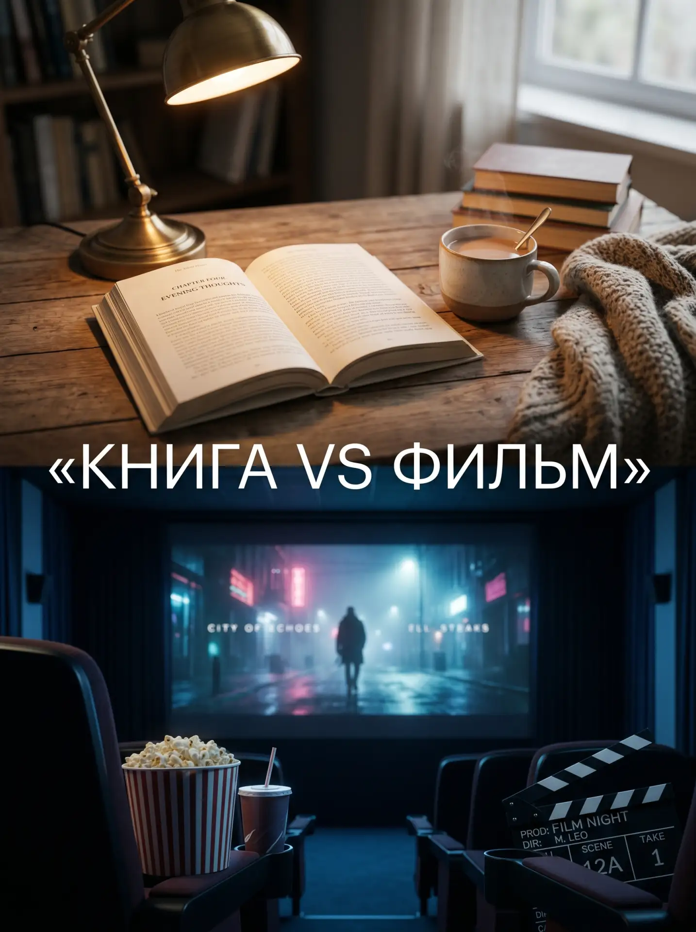 Книга или фильм — что выберете вы?