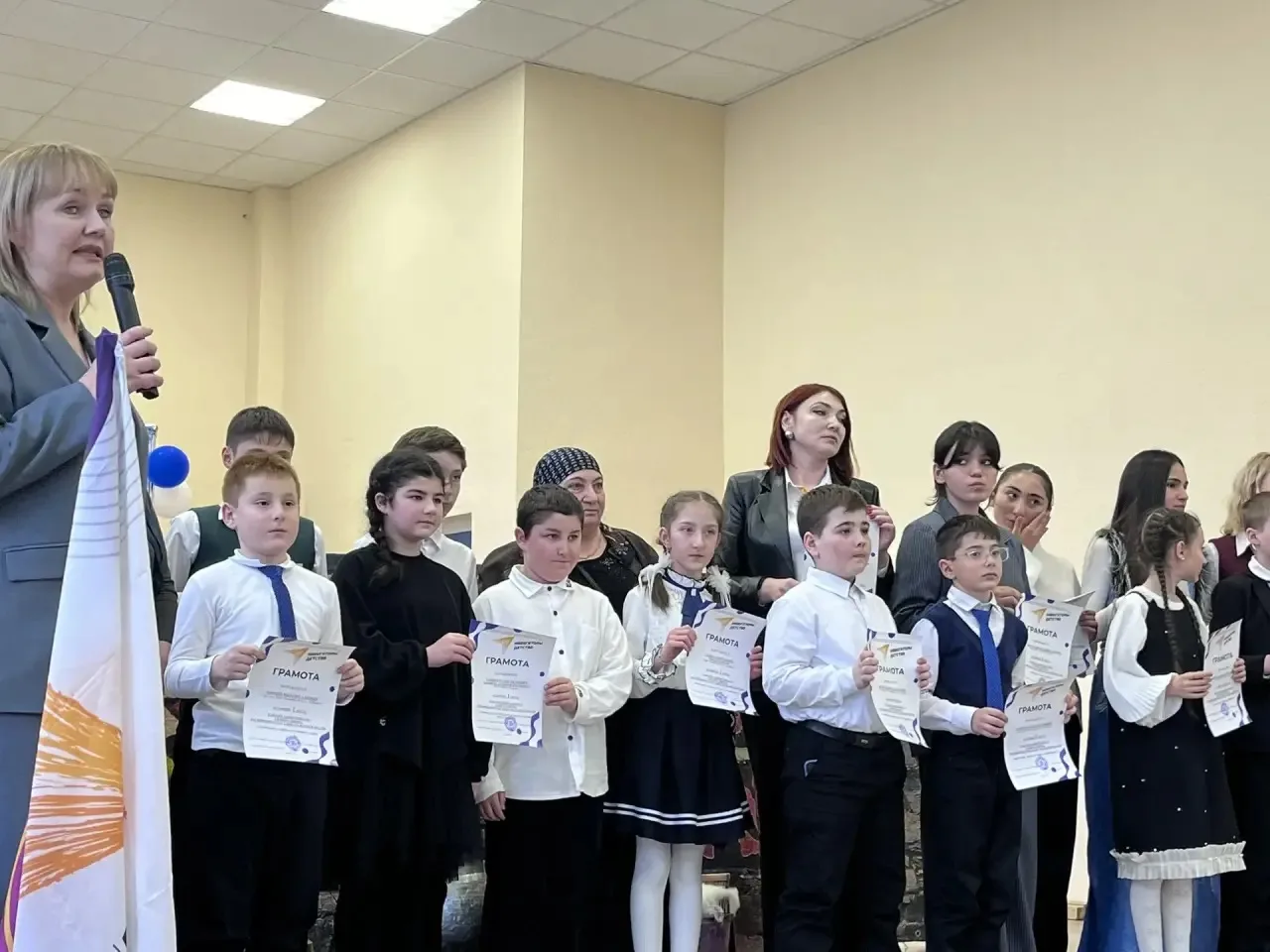 Также были отмечены победители онлайн-акции-конкурса «Семьёй единою»! 🎉