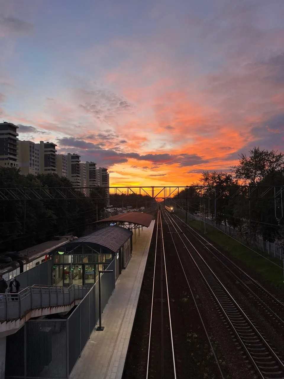 🌅 Раменское провожает день ярким закатом