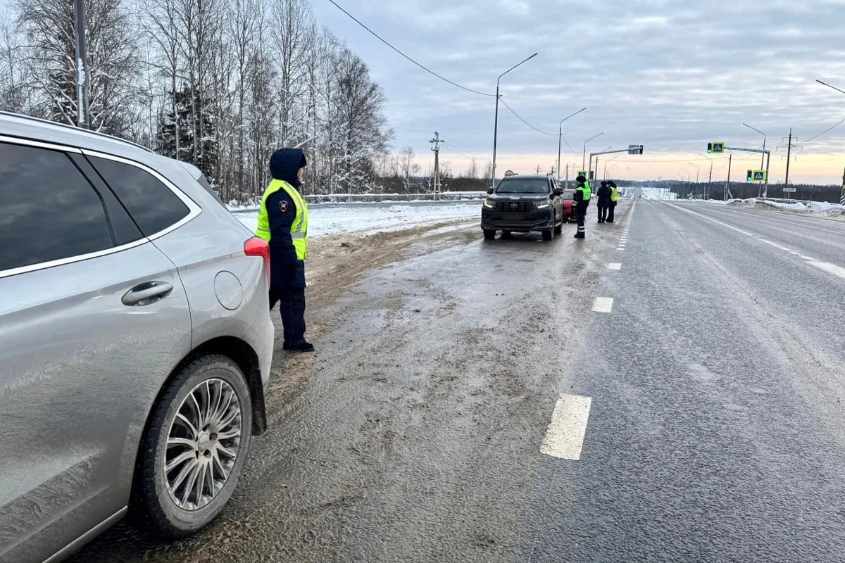 На выходных на дорогах Вологодчины усилят контроль