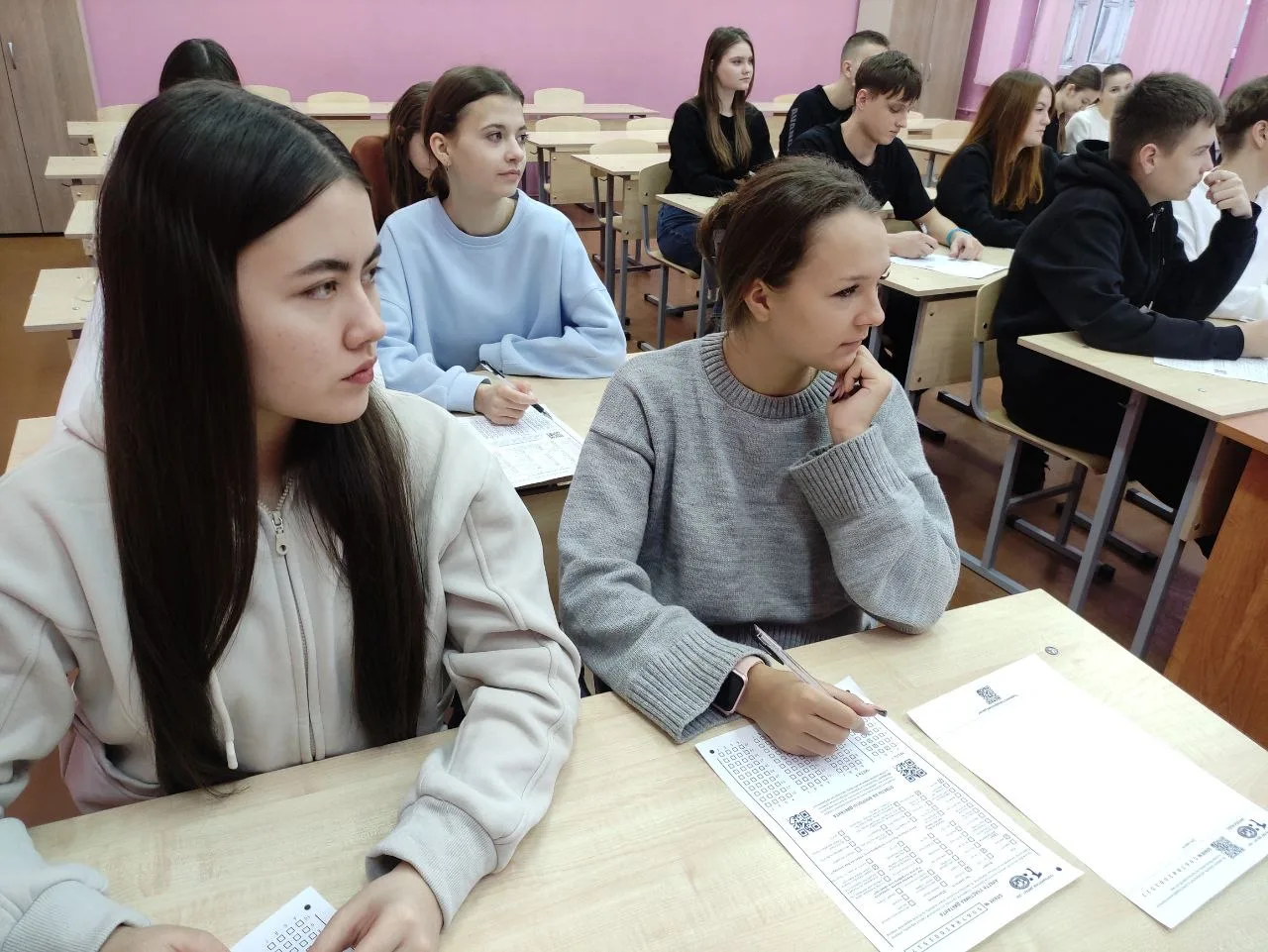30 ноября 2025 года наши ученики приняли участие в международной просветительской акции «Географичес