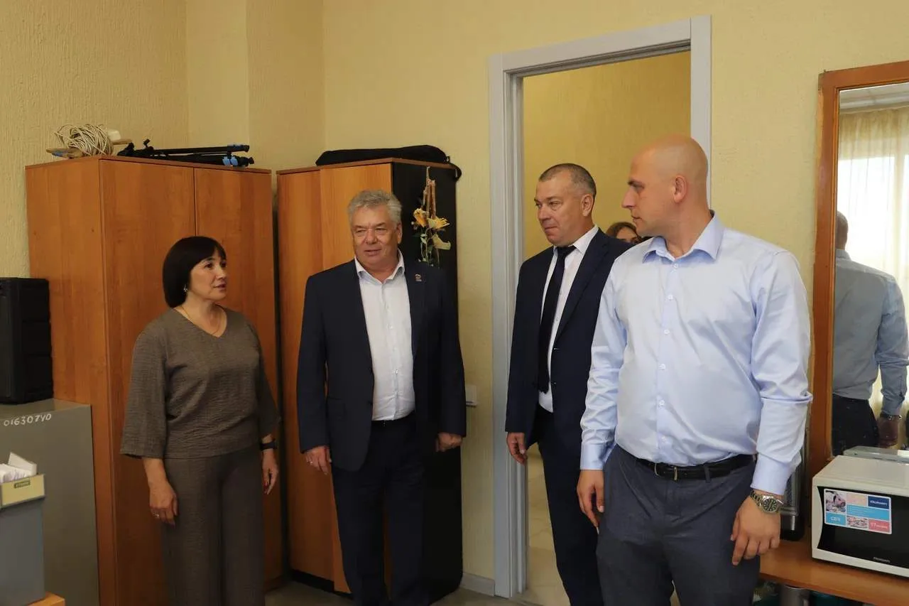Сенатор РФ, секретарь регионального отделения партии «Единая Россия» Николай Воробьёв посетил Арсень
