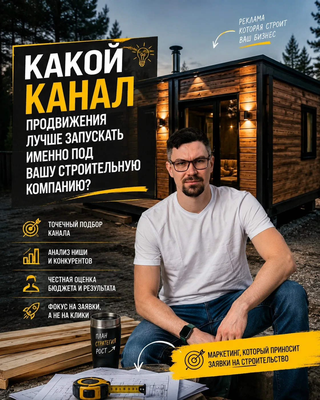 Почему мы часто отговариваем строителей запускать сразу все рекламные каналы