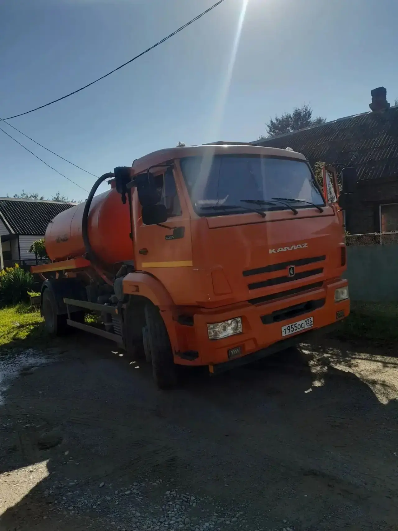 Подвоз воды жителям ст. Дербентской