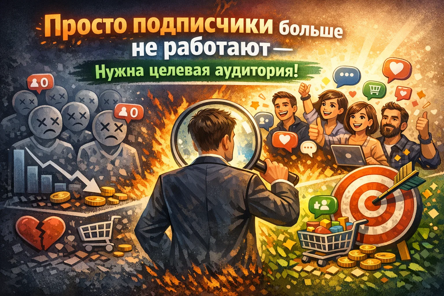 🔥 Почему “просто подписчики” больше не работают — и как получать в канал только тех, кому реально и