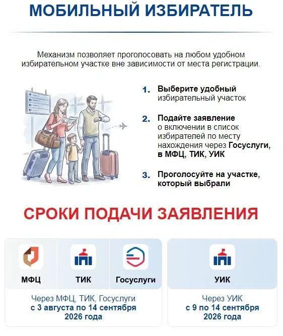 Мобильный избиратель.