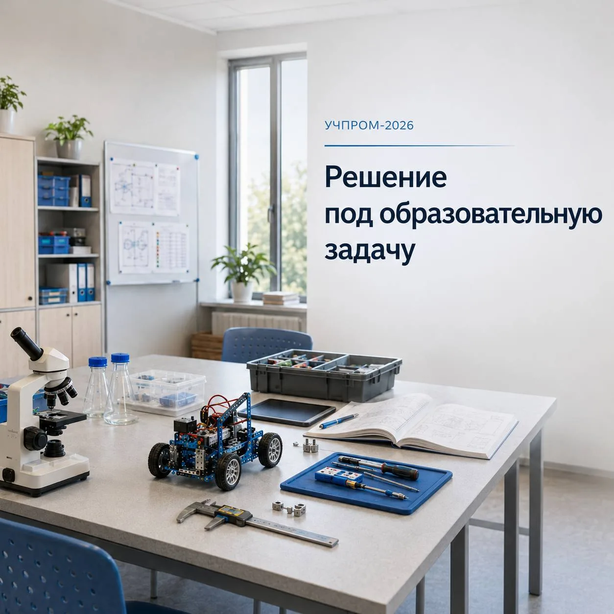 🔬 На УЧПРОМ-2026 оборудование будут показывать не по товарным категориям, а по образов...