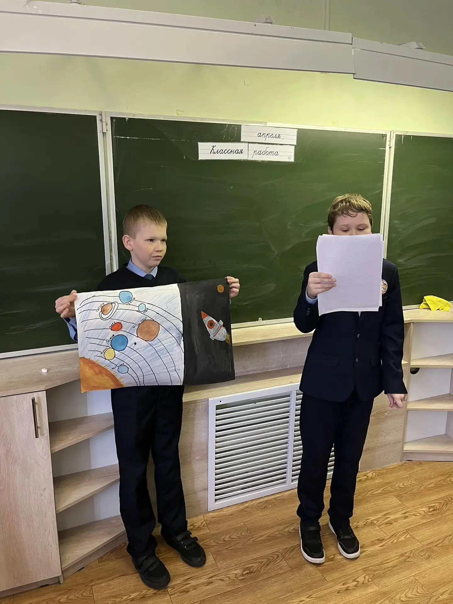 🚀 Космос — ближе, чем кажется: защита проектов!  ✨Сегодня в нашем центре царила по-настоящему космич