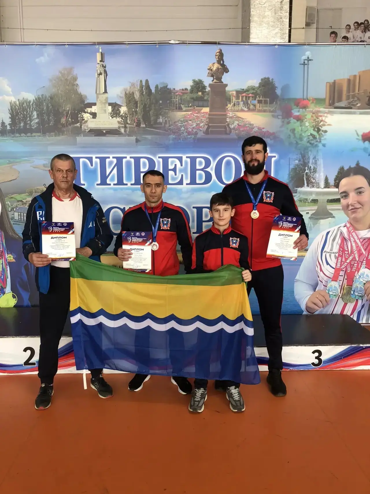 Спортсмены из Азовского района достойно показали себя на Чемпионате Южного и Северо-Кавказского феде