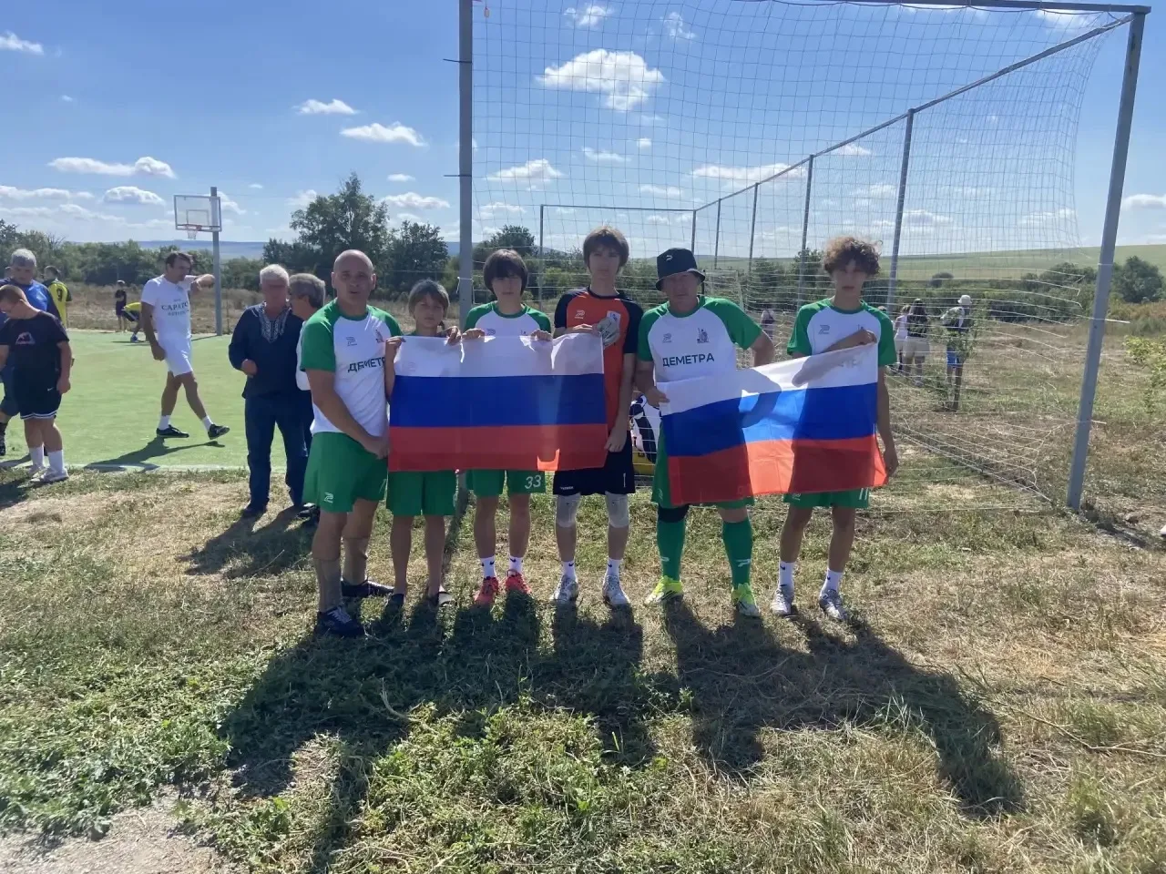 ⚽ В рамках проекта «Дворовый тренер» — яркий футбольный праздник в с. Михайловка! 🎉