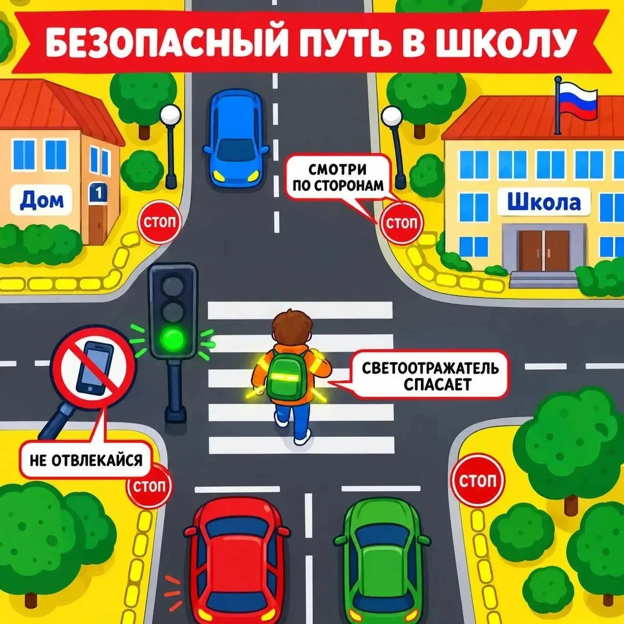 🚦 Безопасность превыше всего!