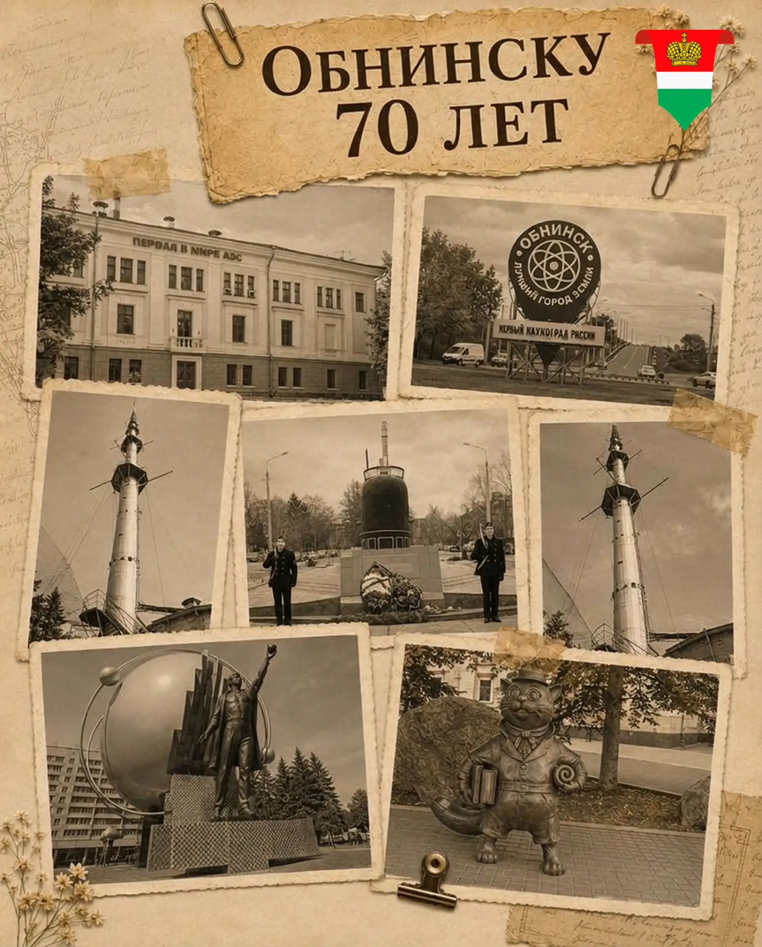 Сегодня первому наукограду России исполнилось 70 лет!