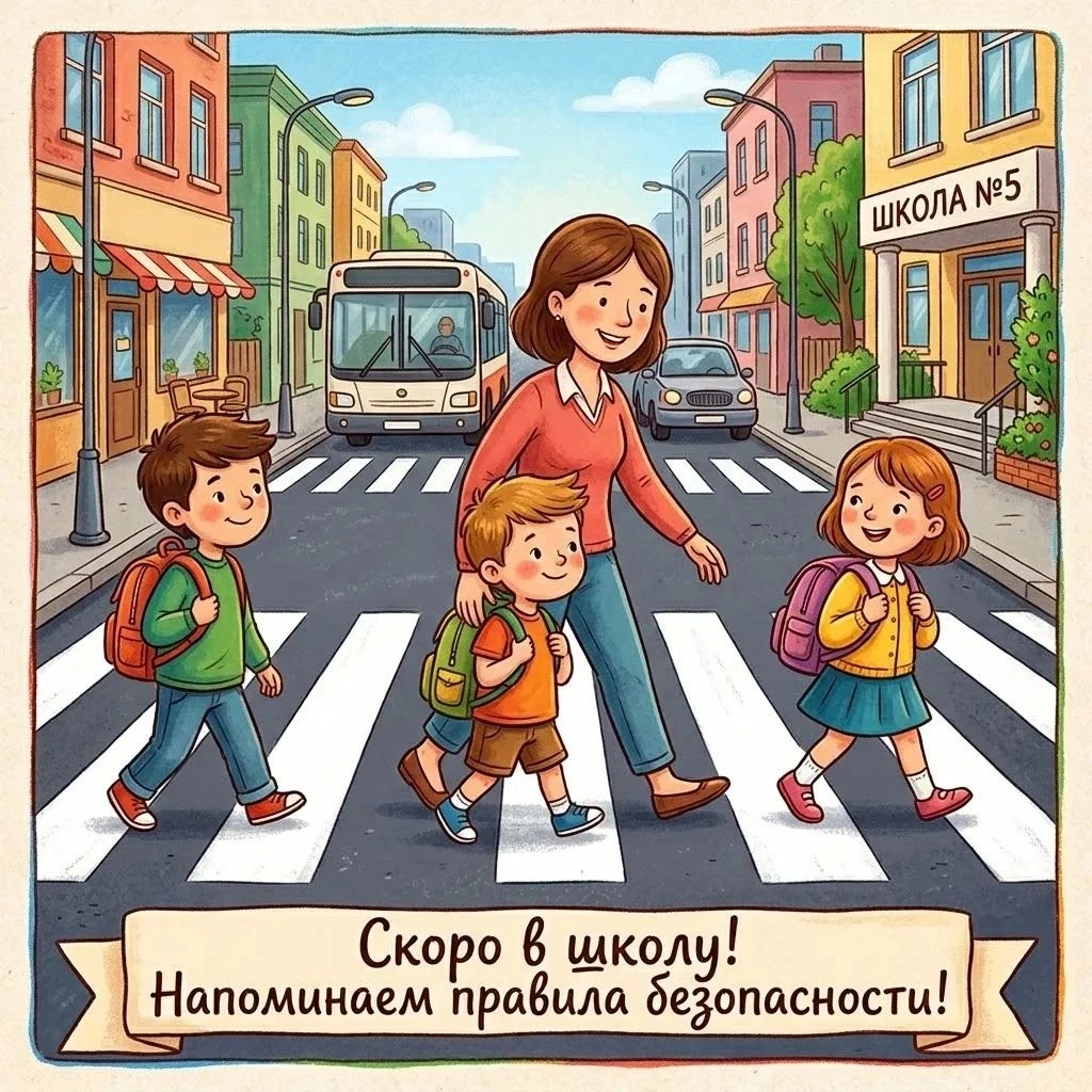 Лето подходит к концу, и совсем скоро улицы станут оживленнее: дети возвращаются с кани...