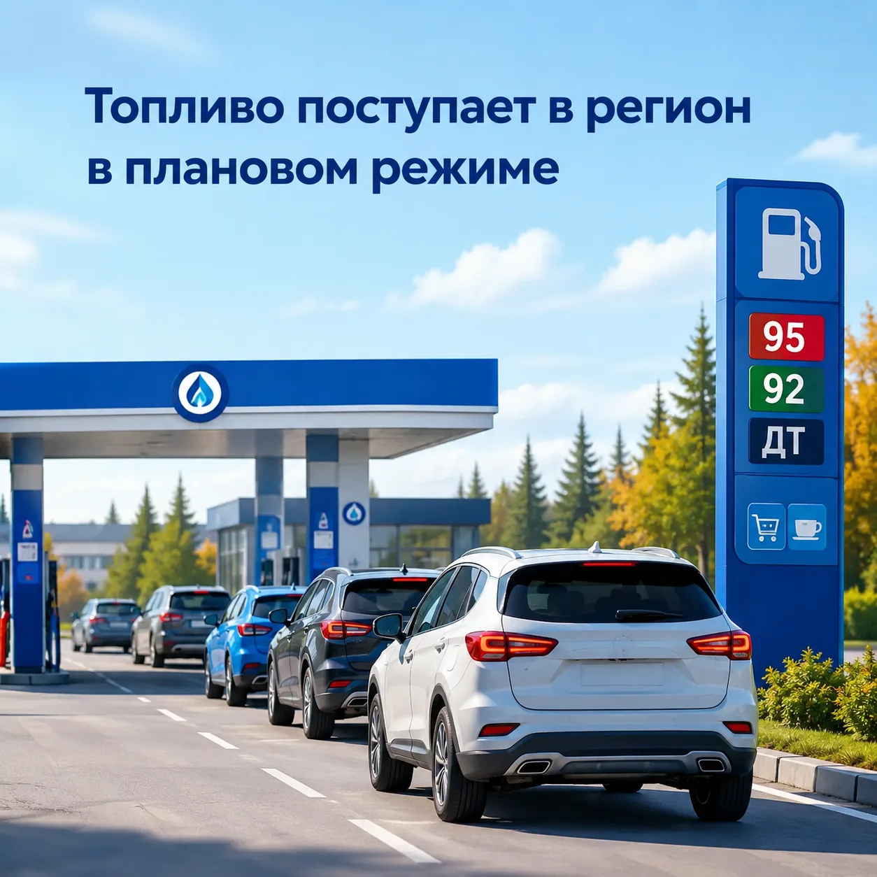 ⛽ В начале сентября спрос на топливо в регионе заметно вырос – примерно на 30%.