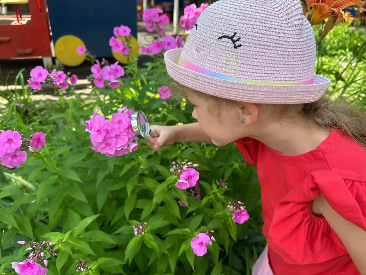 Лето в саду — оно особенное ☀️
Сегодня мы вышли на прогулку и  она сама собой превратилась в маленьк