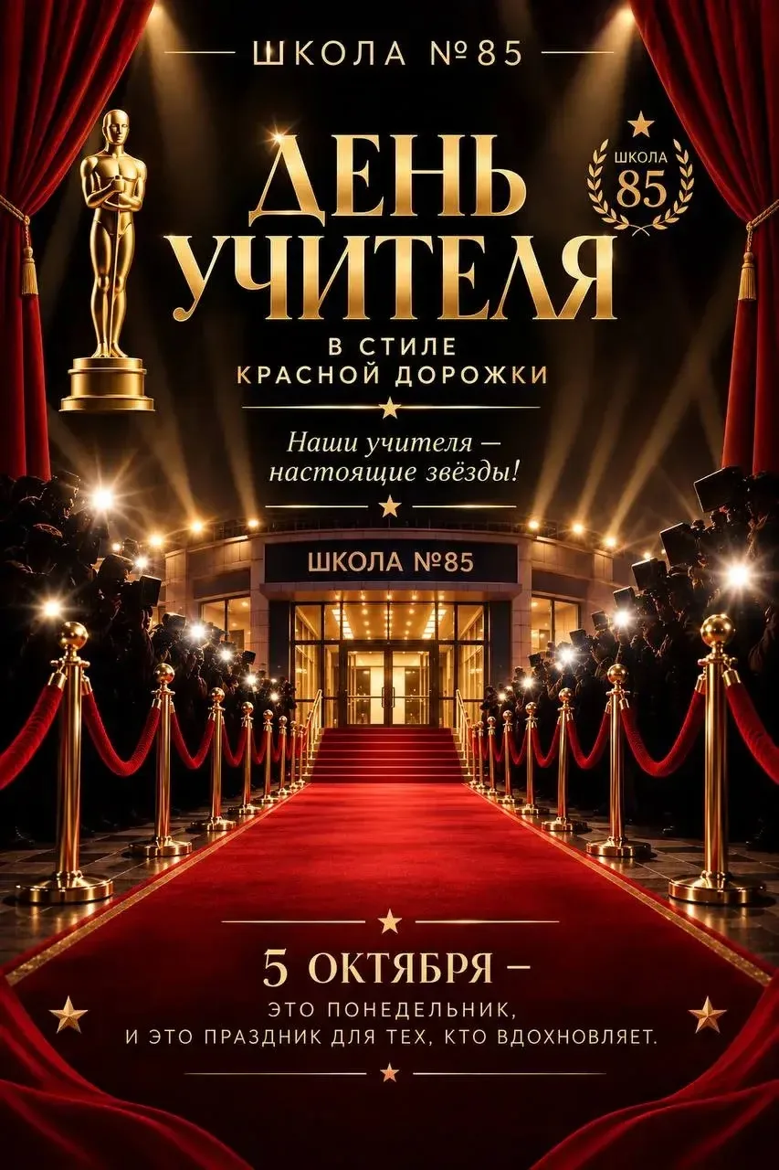 Одно из самых главных событий в нашей школе, которое невозможно пропустить, уже совсем ...