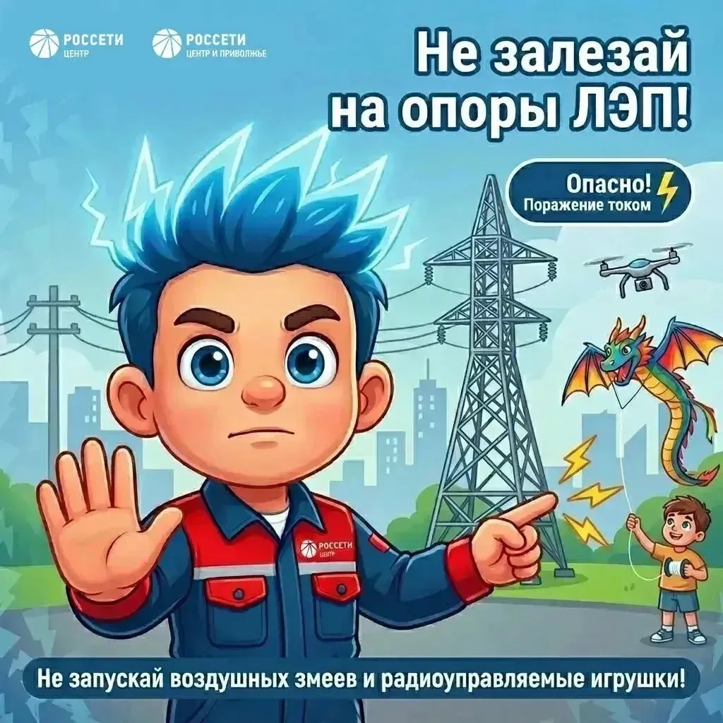 В преддверии летних каникул энергетики напоминают детям и родителям о правилах электроб...