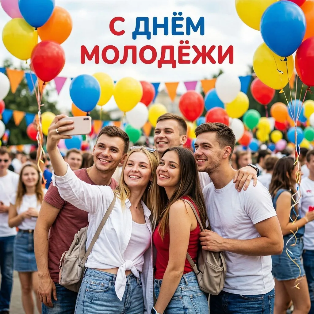 👫27 июня – День молодежи! 

💫Сегодня, 27 июня, вся страна отмечает замечательный праздник – День м