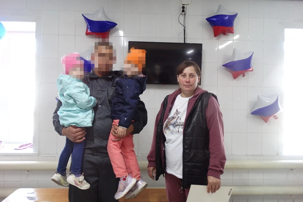 Осужденные отряда по хозяйственному обслуживанию следственного изолятора №6 ГУФСИН Росс...