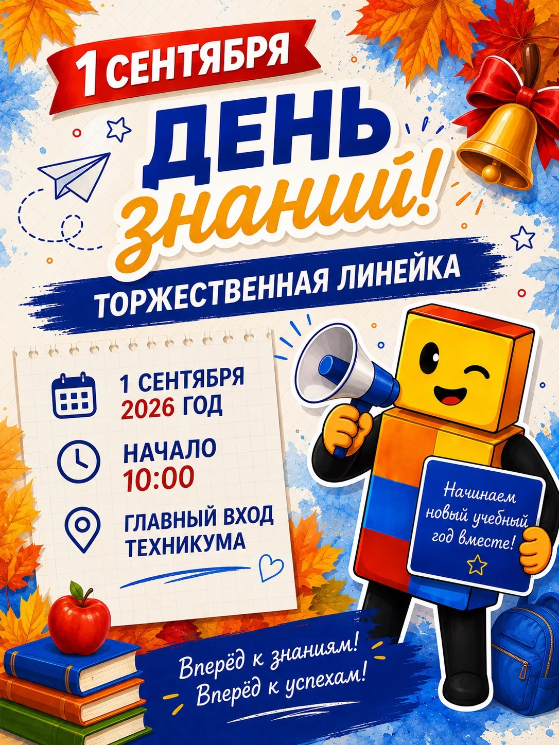 ✨ День знаний уже совсем близко! ✨