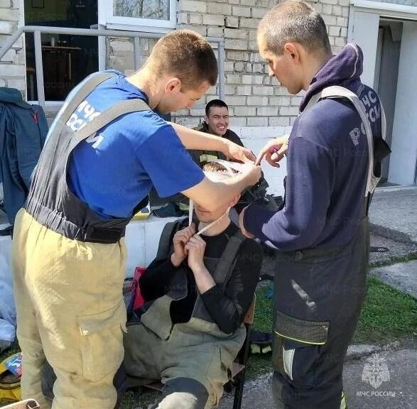 🔥Профессионализм, скорость, слаженность: в Ульяновской области определили лучшее звено ГДЗС  На базе