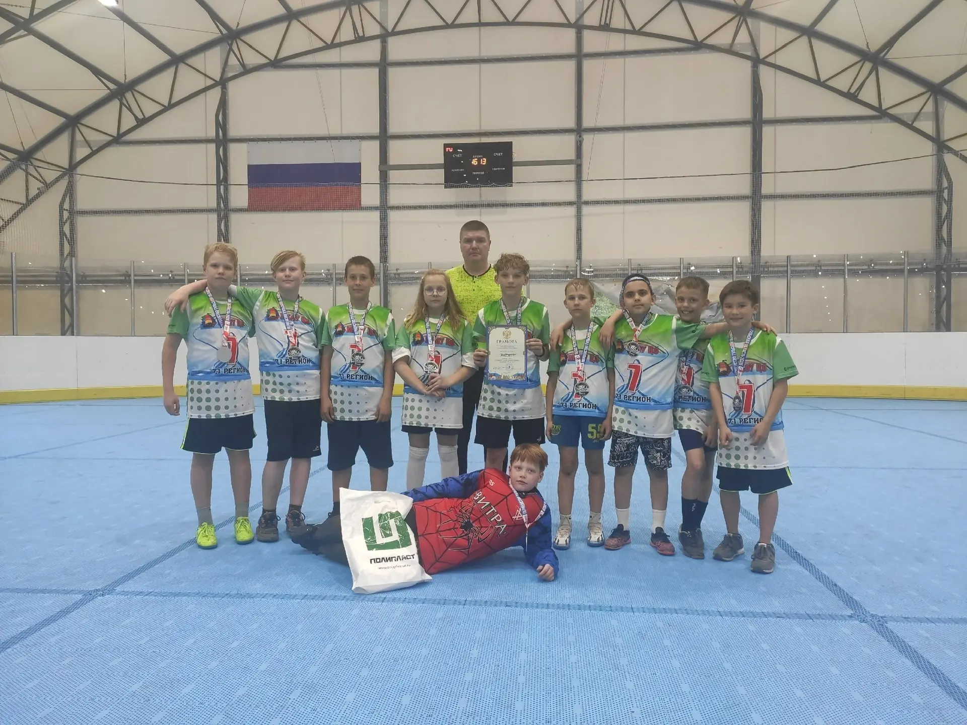 Наши юные «Олимпионики» показали настоящий командный дух и волю к победе на Первенстве Тульской обла