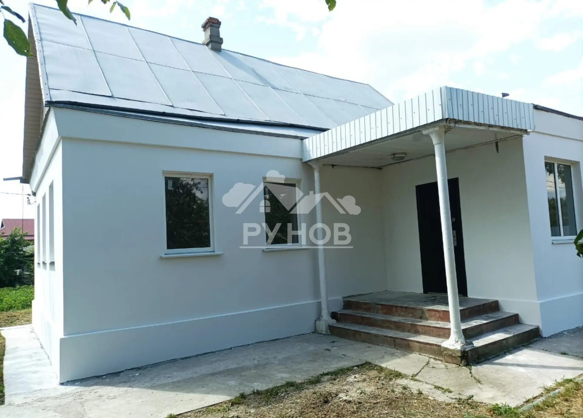 ✔️г. Краснодар, станица Старокорсунская  
🏠Дом 82,5 м2 (тамбур, 2 спальни, кухня-столовая, санузел)