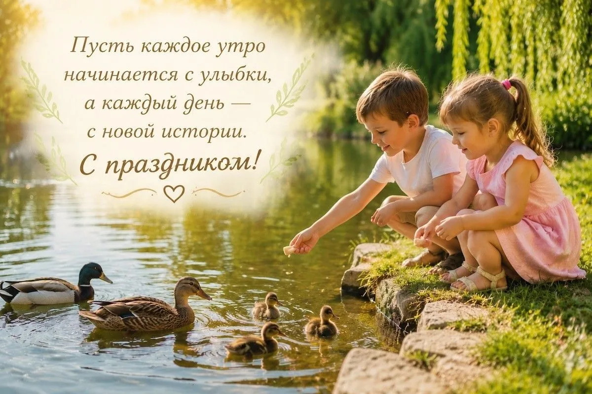Поздравляем с Днем защиты детей! Пусть каждый ребенок чувствует поддержку, растет в без...