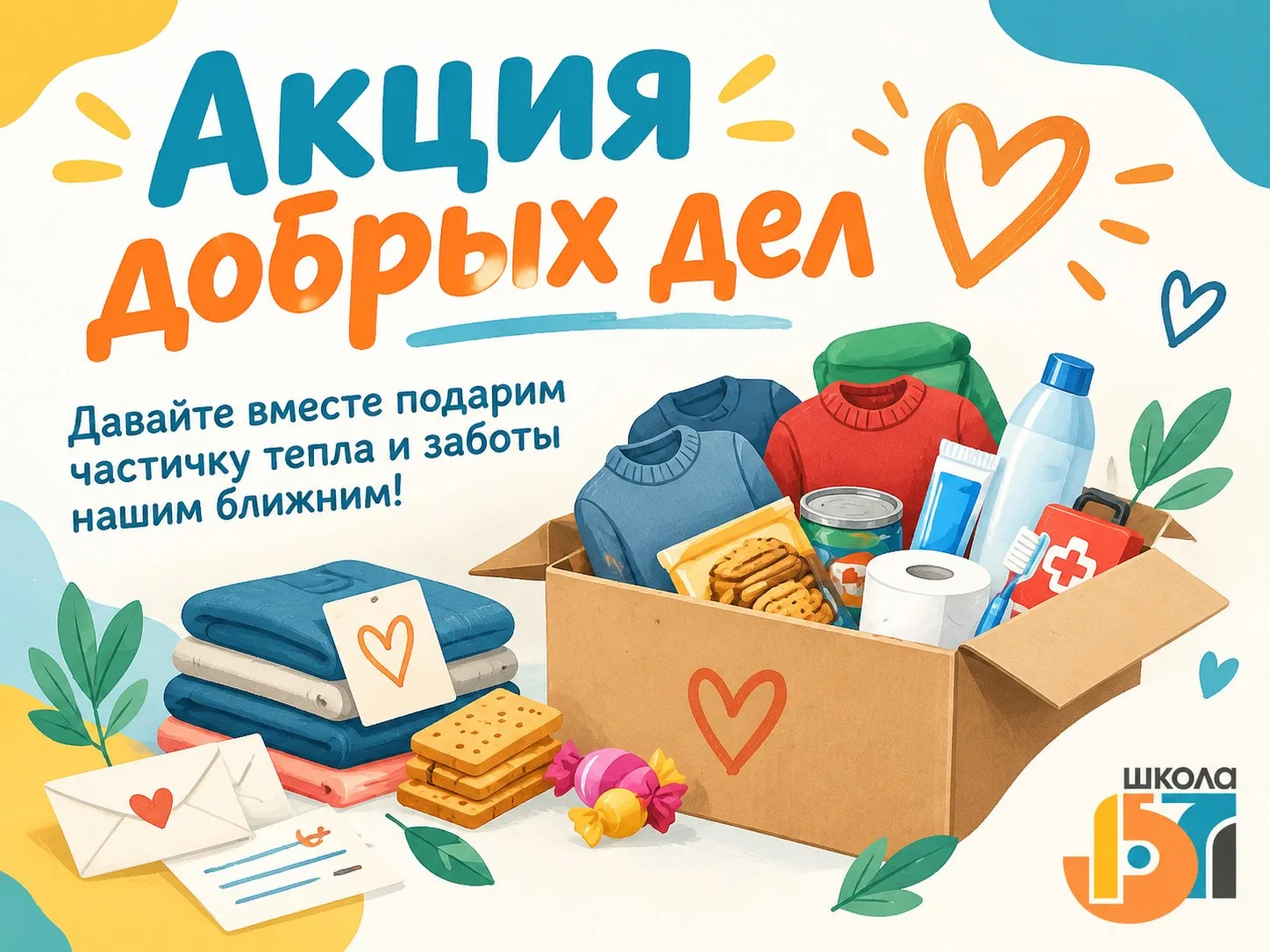 💚 Время добрых дел и искренних поступков!